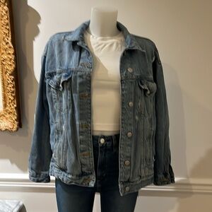 Wild fable distressed Jean jacket
